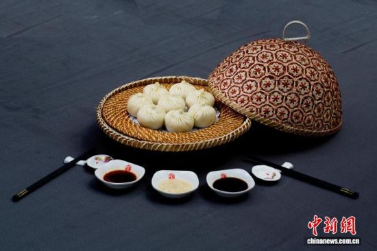 图为河州包子。(资料图)临夏州委宣传部供图 图为河州包子。(资料图)临夏州委宣传部供图