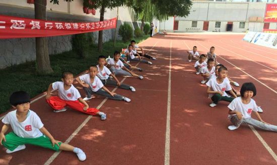 定西安定区举办少儿田径暑期集中训练营-甘肃