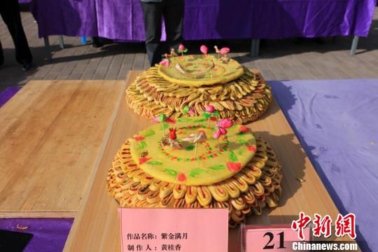 甘肃河西乡村传统月饼争奇斗艳-甘肃新闻网
