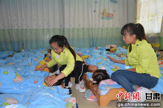 临夏永靖县90后幼师:耐心和专业知识同等重