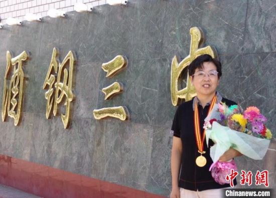 (资料图) 酒钢三中供图