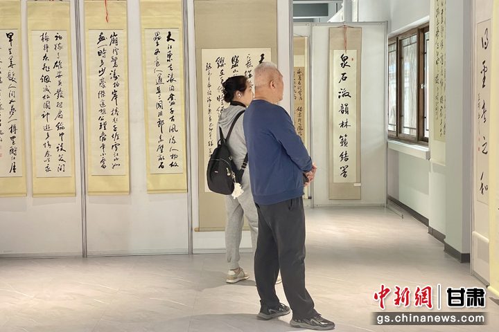 百幅甘肃省女书法家杨瑞云先生书法作品展出